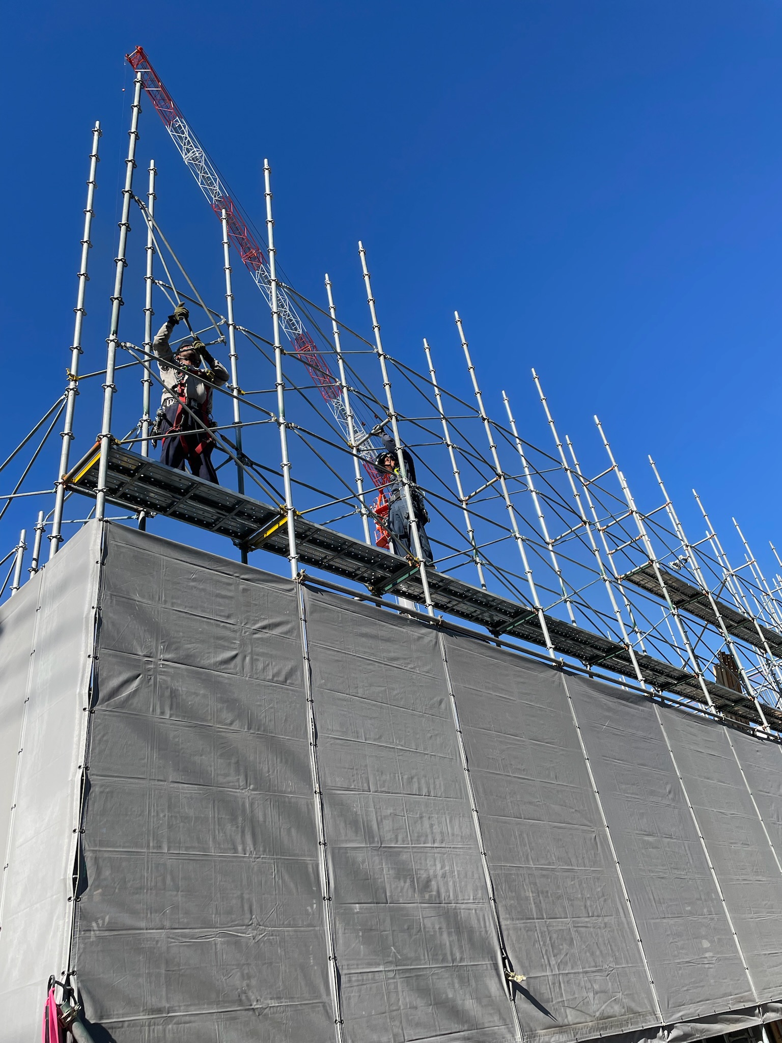 石川架設の現場写真